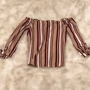 Off the shoulder top